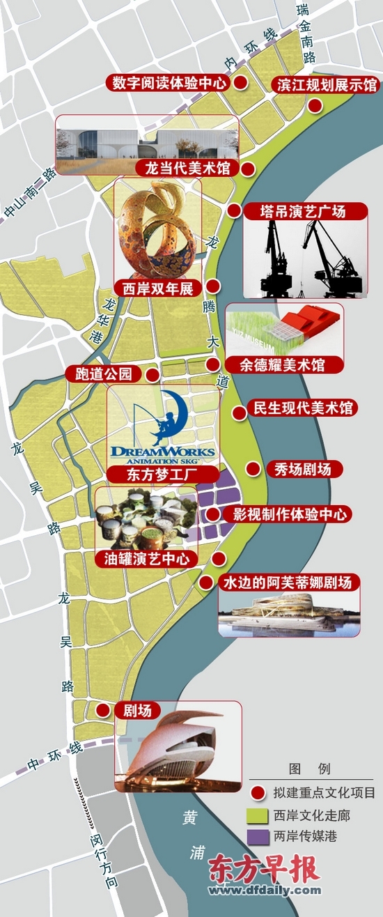 徐汇滨江启动上海西岸文化走廊建设，打造影视动漫制作新高地